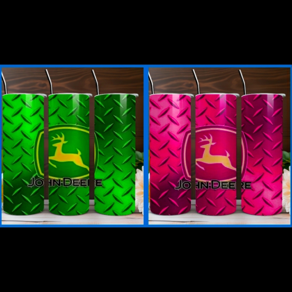 John Deere His/Her 20oz Stainless-steel Tumblers